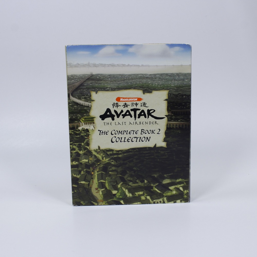 Avatar The Last Airbender Book 2 Earth DVD Box Set Complete 5 Discs